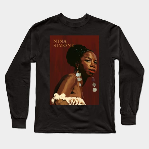 Nina 2 Long Sleeve T-Shirt by IgorFrederico